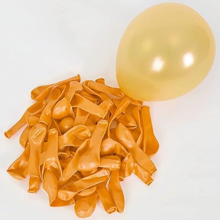 50 Metallic Gold Balloons - Image 5