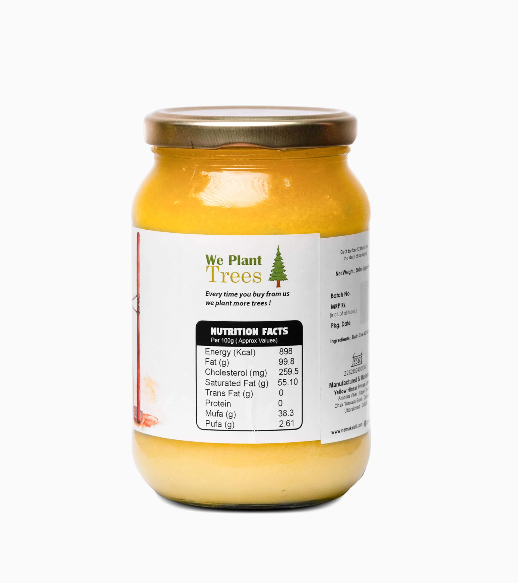 A2 Badri Cow Ghee 500Ml - Image 4