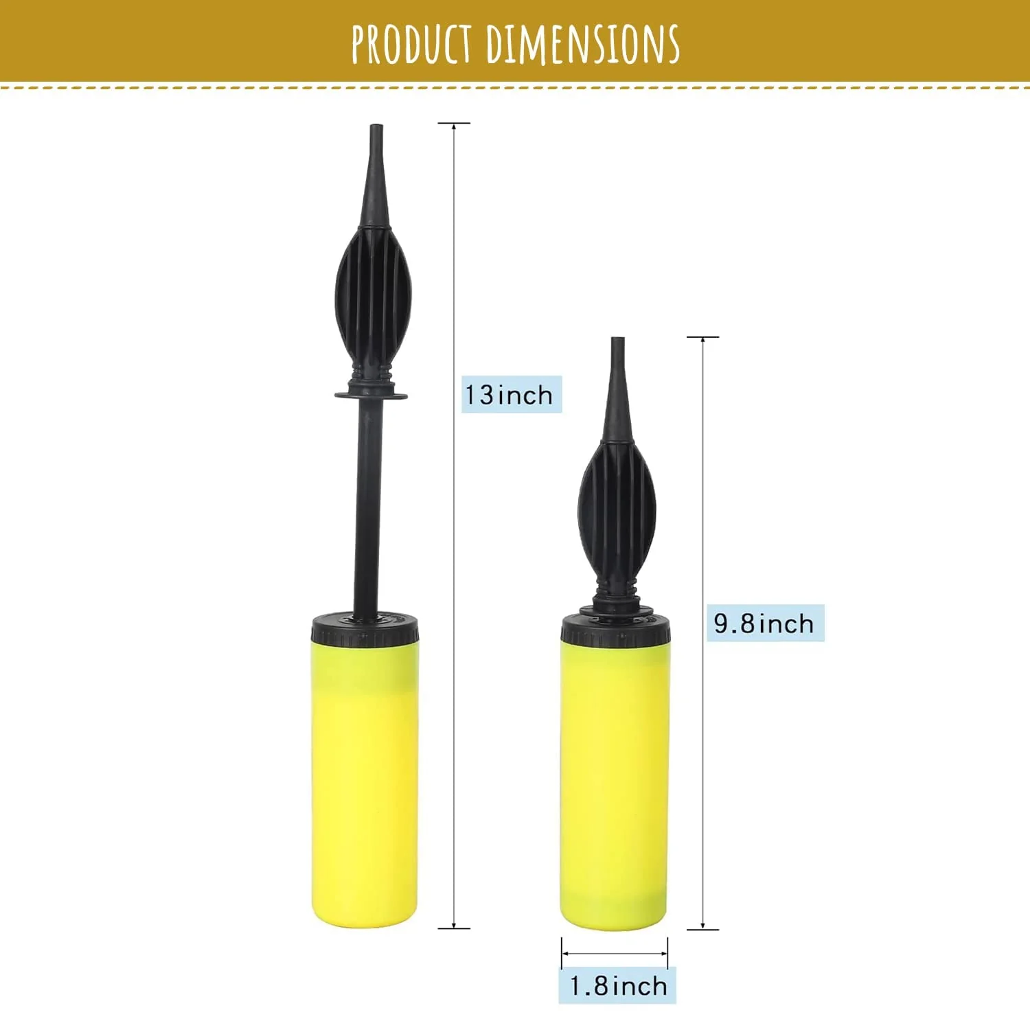 Balloon Air Pump Hand Machine for Balloon Garland Decoration Kit - Image 3