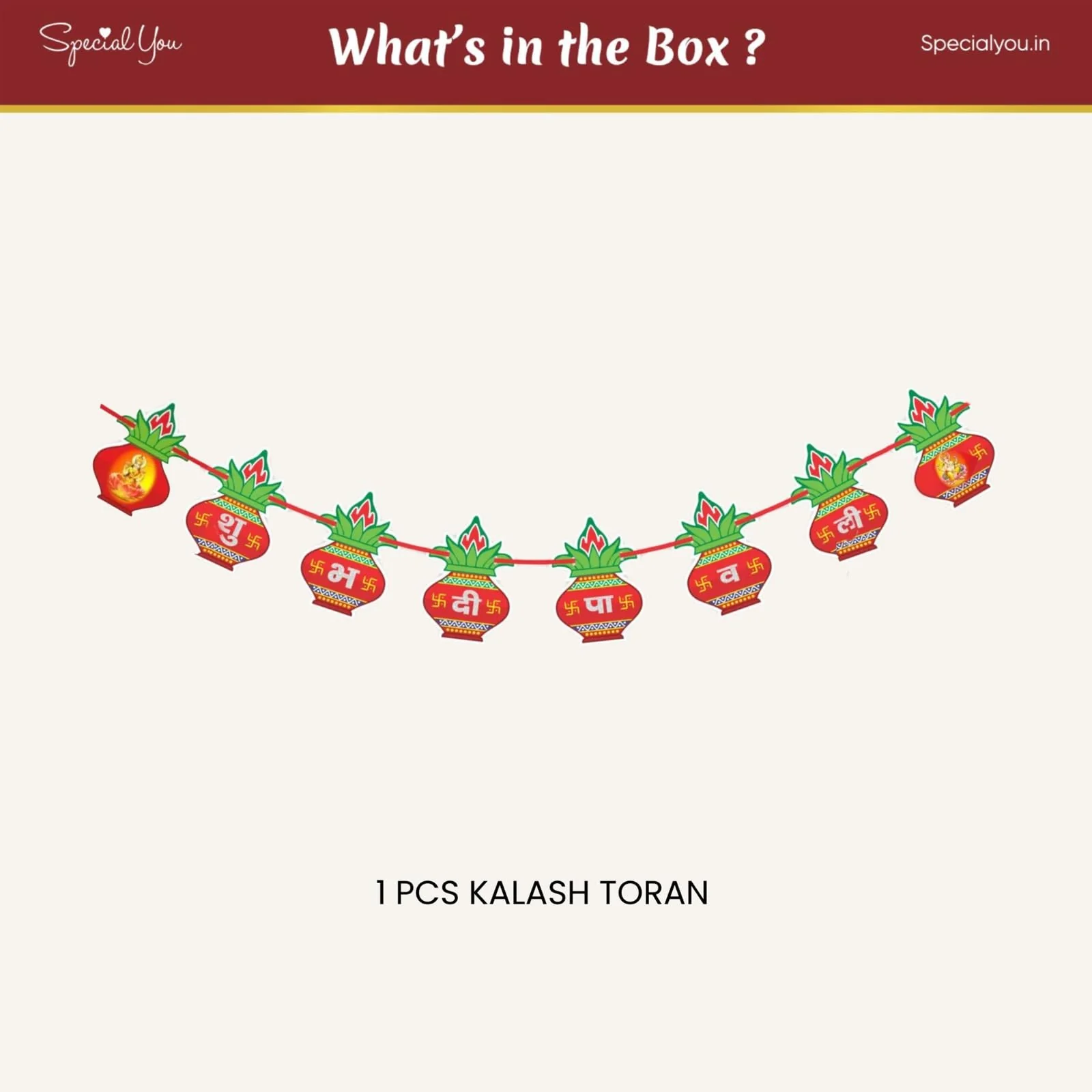 Bandhanwar, Main Door Toran for Home, Diwali Decoration - Image 3