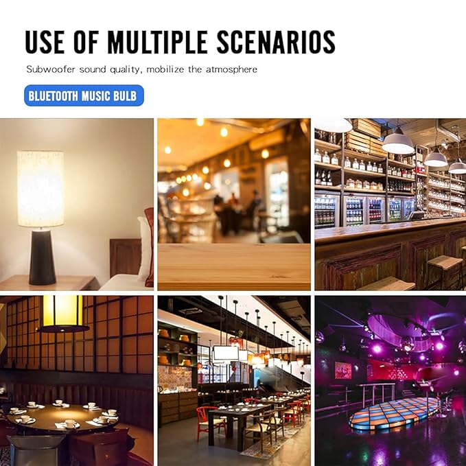 Colour Changing LED Bulb with Bluetooth Speaker & Remote @ Just Rs.999/- - Image 4