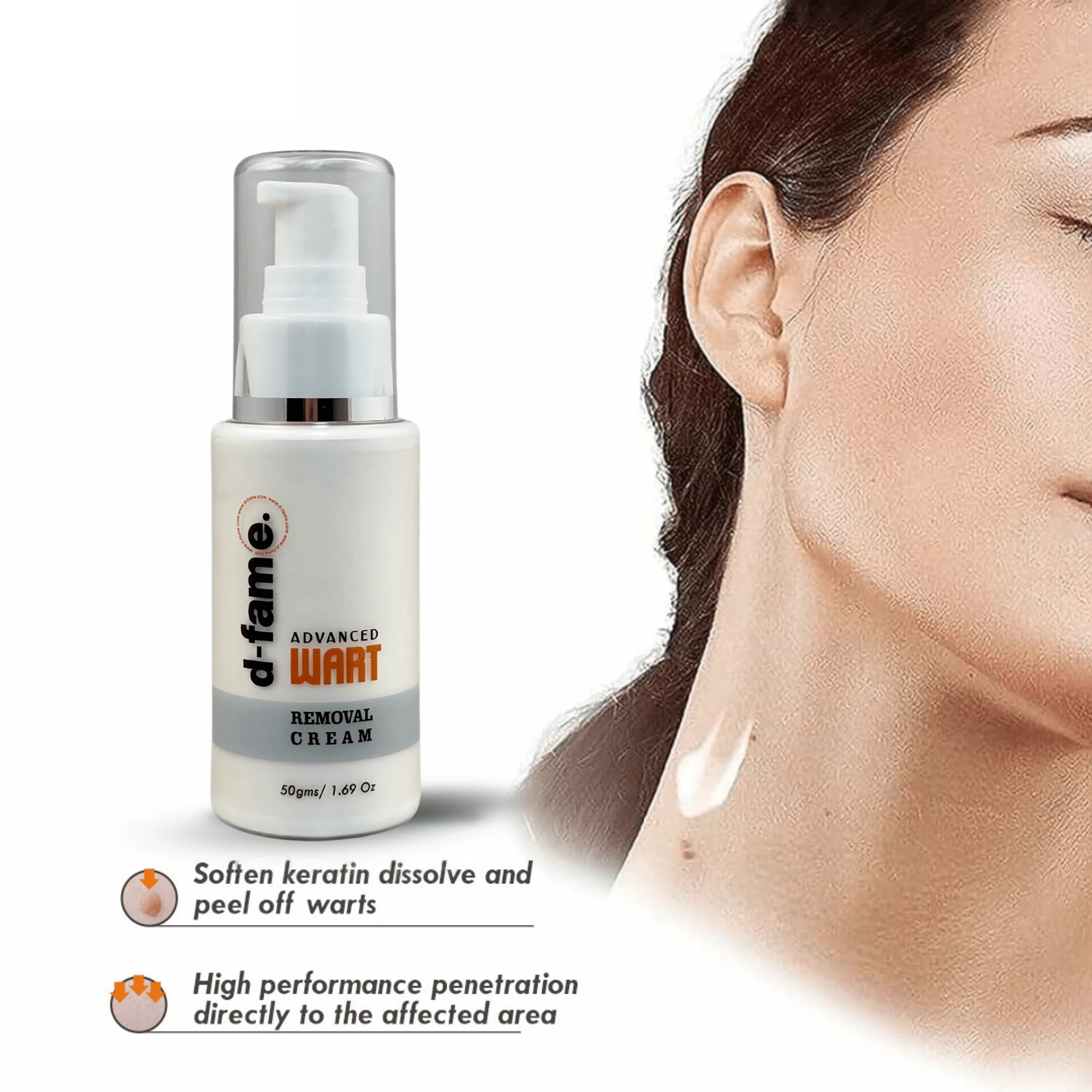 D-Fame Advanced Wart Removal Cream - Image 3