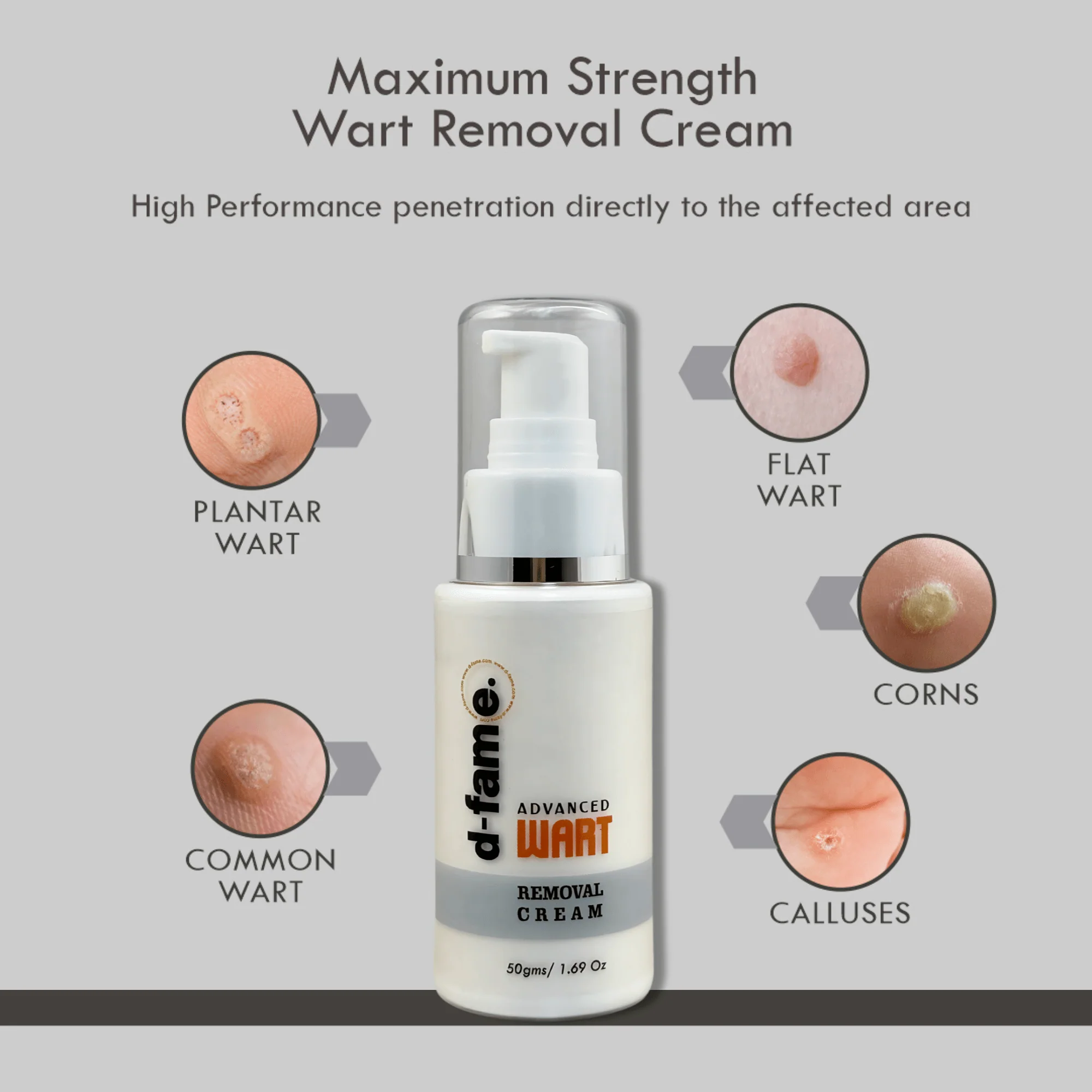 D-Fame Advanced Wart Removal Cream - Image 6