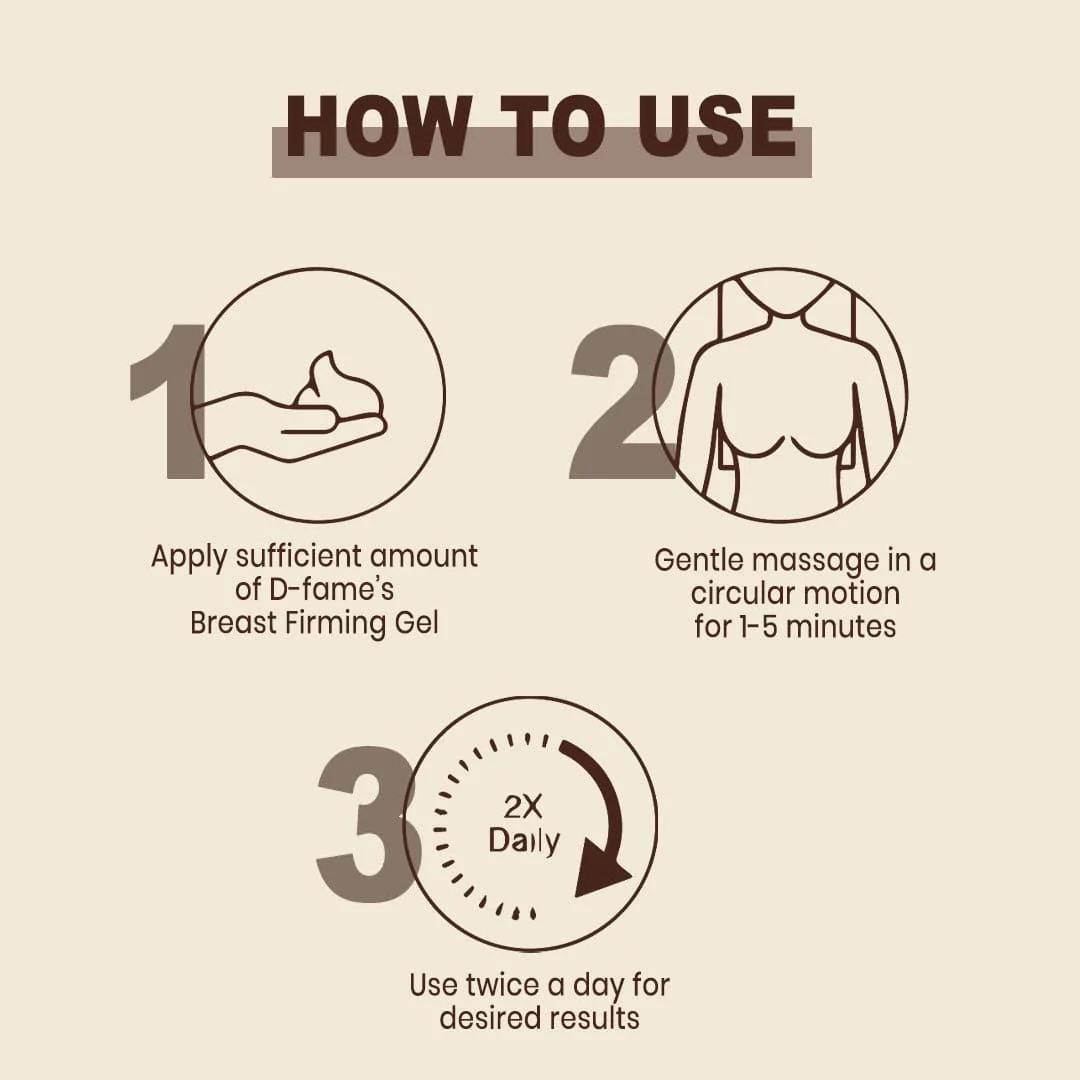 D-Fame B-Firm Breast Firming Gel - Image 8