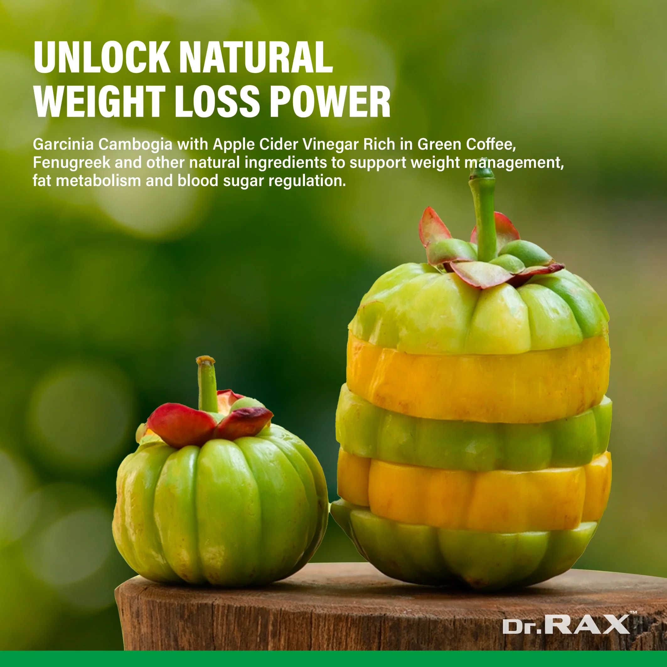 Dr. Rax Garcenia Cambogia with Apple Cider Vinegar Vegan Tablet - Image 3