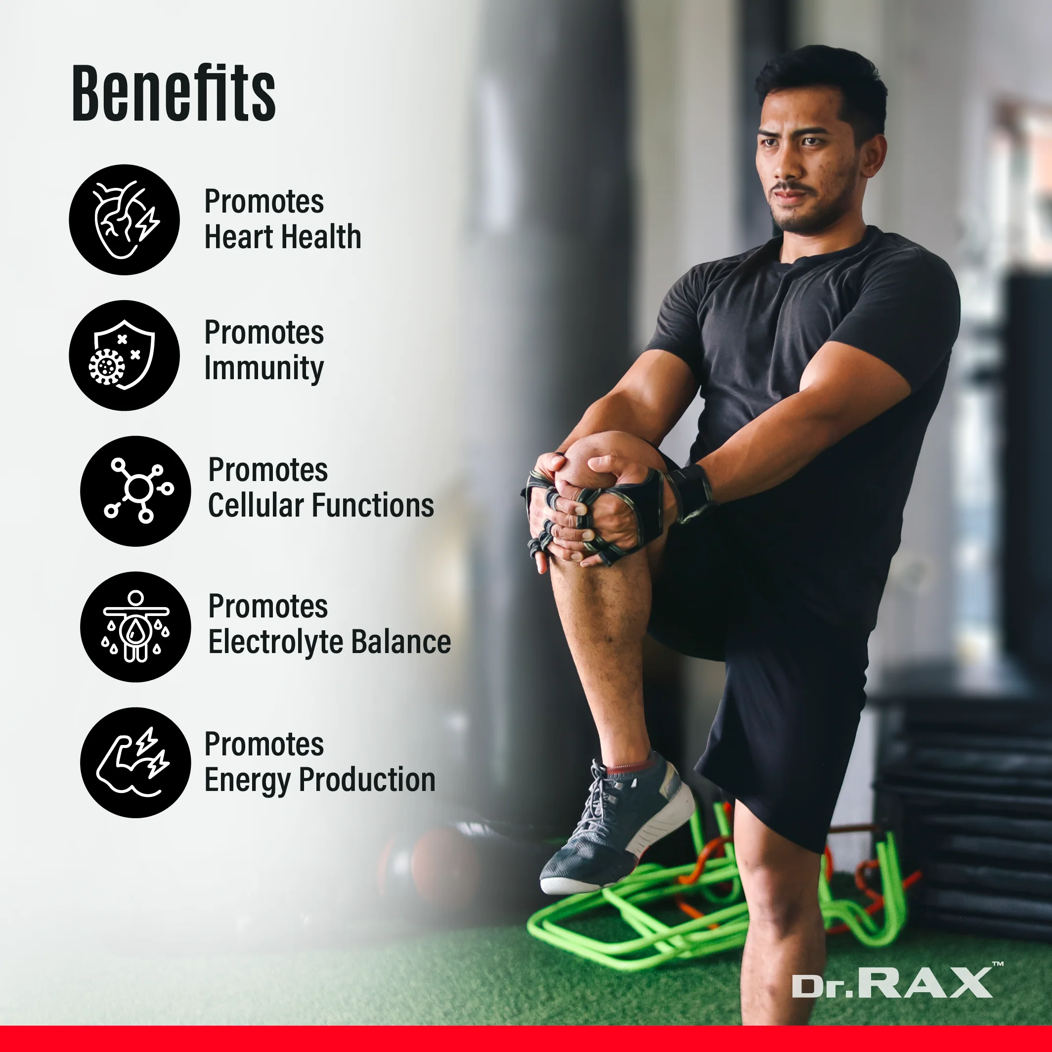 Dr. Rax L-Arginine, Folic Acid & Zinc Veg Tablet - Image 4