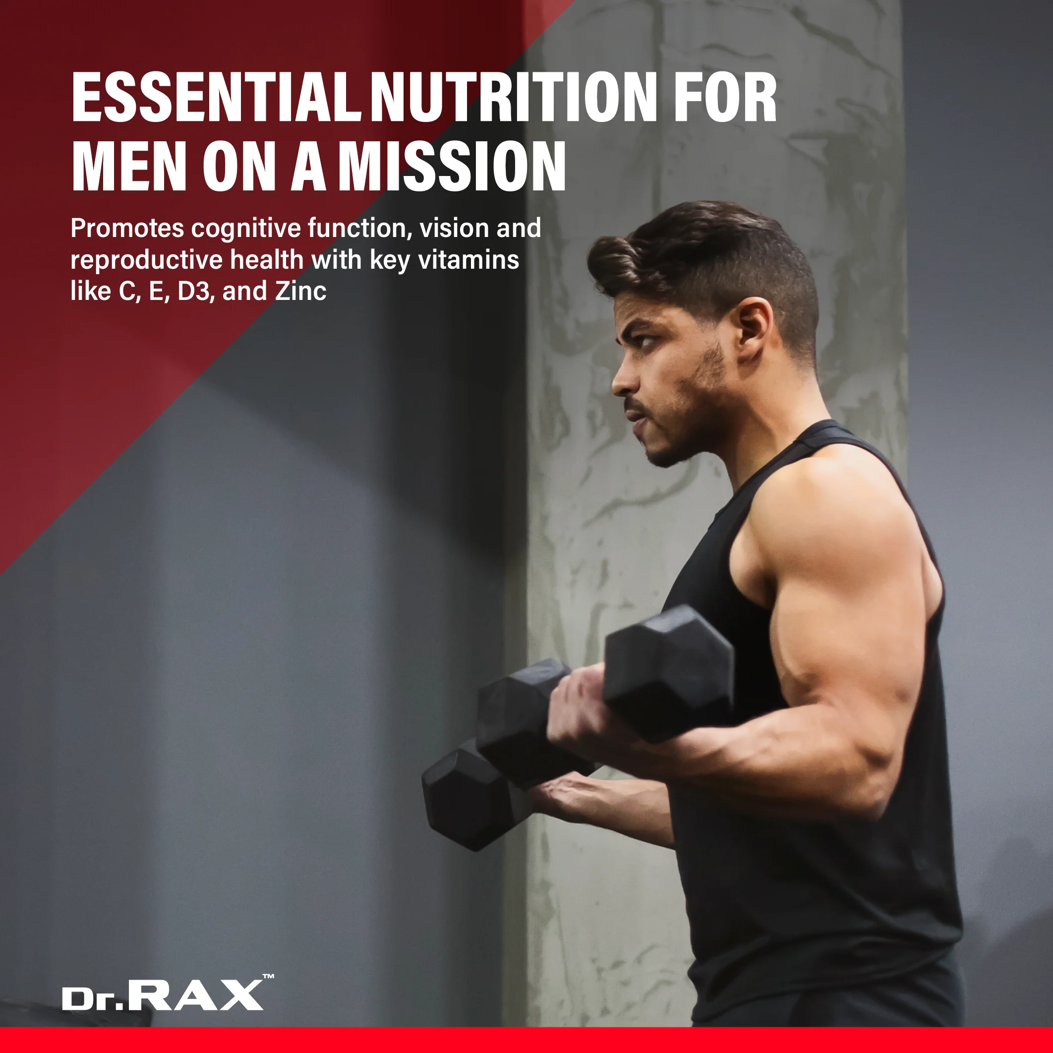 Dr. Rax Multivitamin for Men Veg Tablet - Image 4