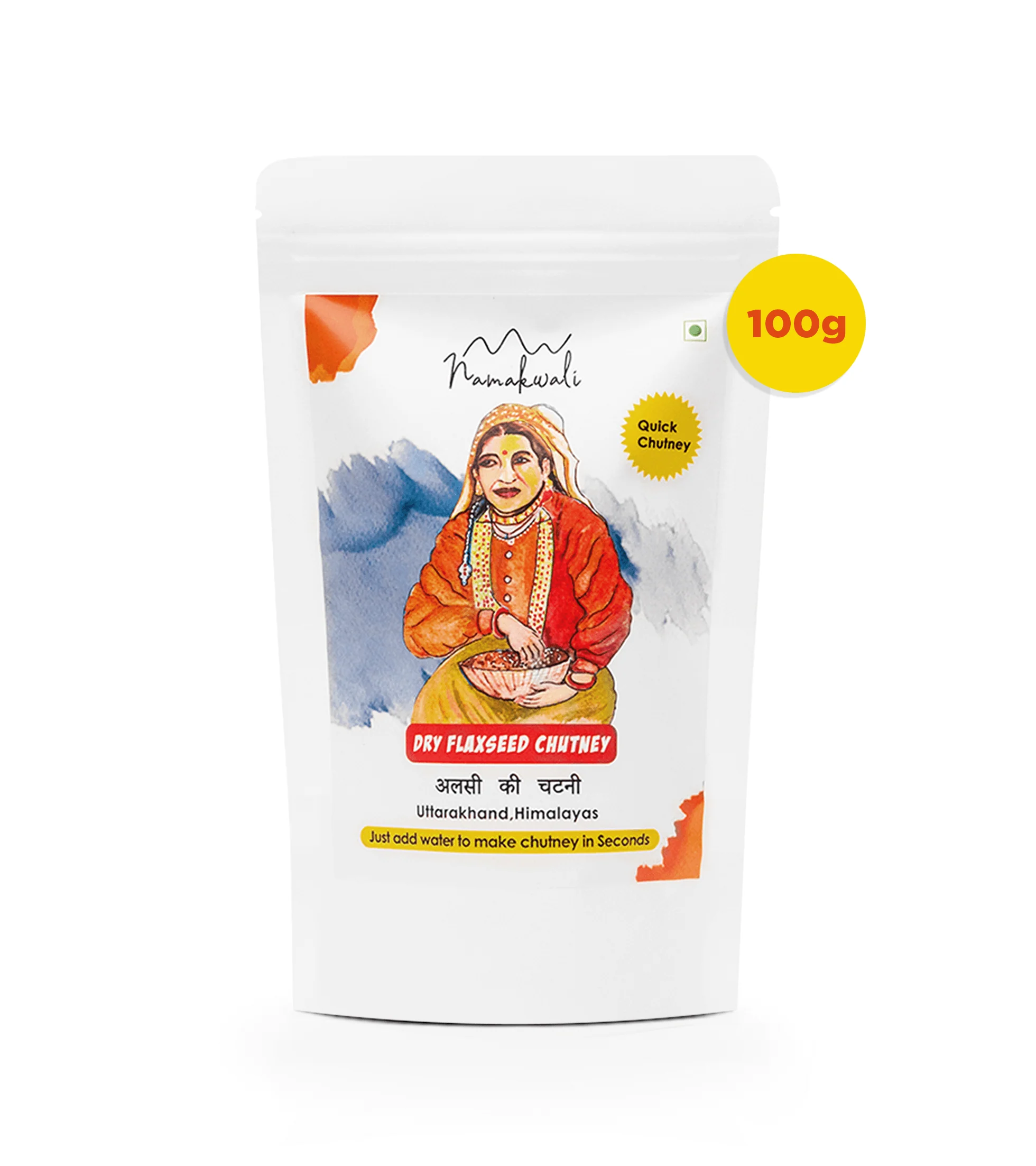 Dry Flaxseed Chutney Powder, 100G - Image 11
