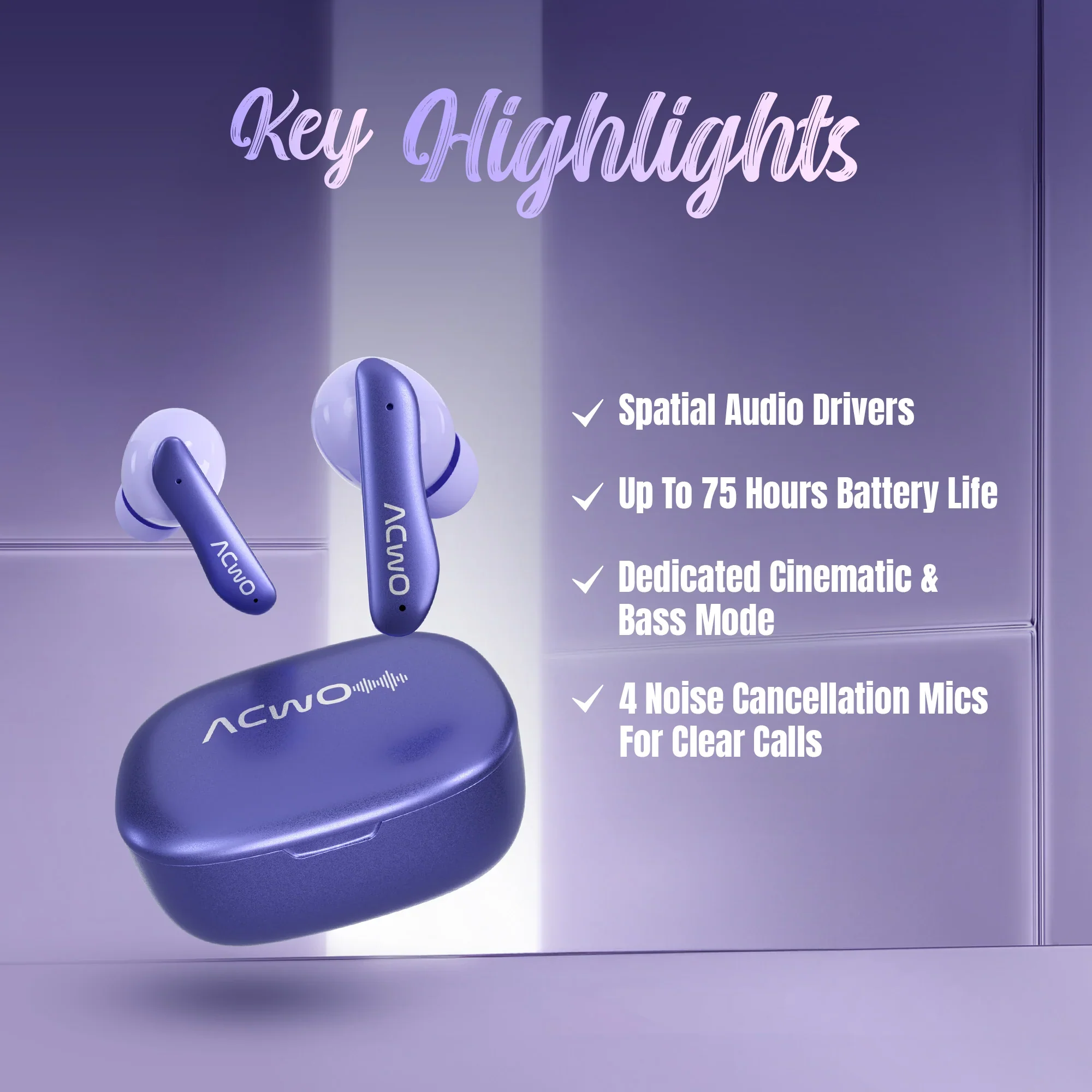 DwOTS 111  TWS Spatial Audio Earbuds - Image 31