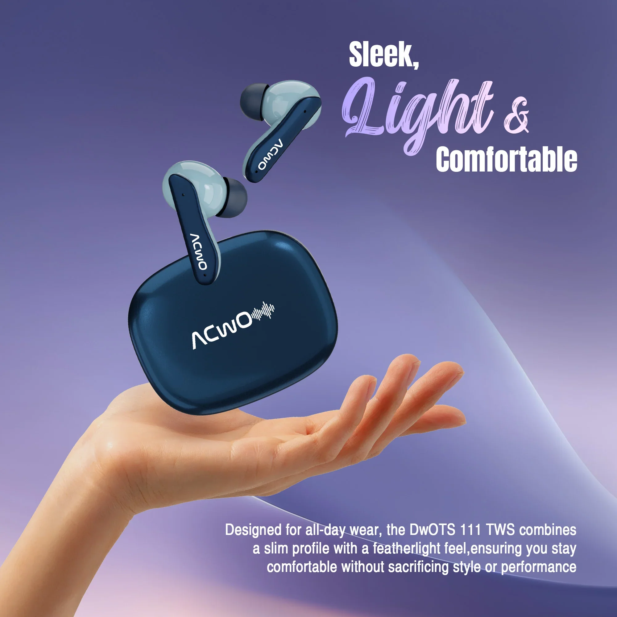 DwOTS 111  TWS Spatial Audio Earbuds - Image 6