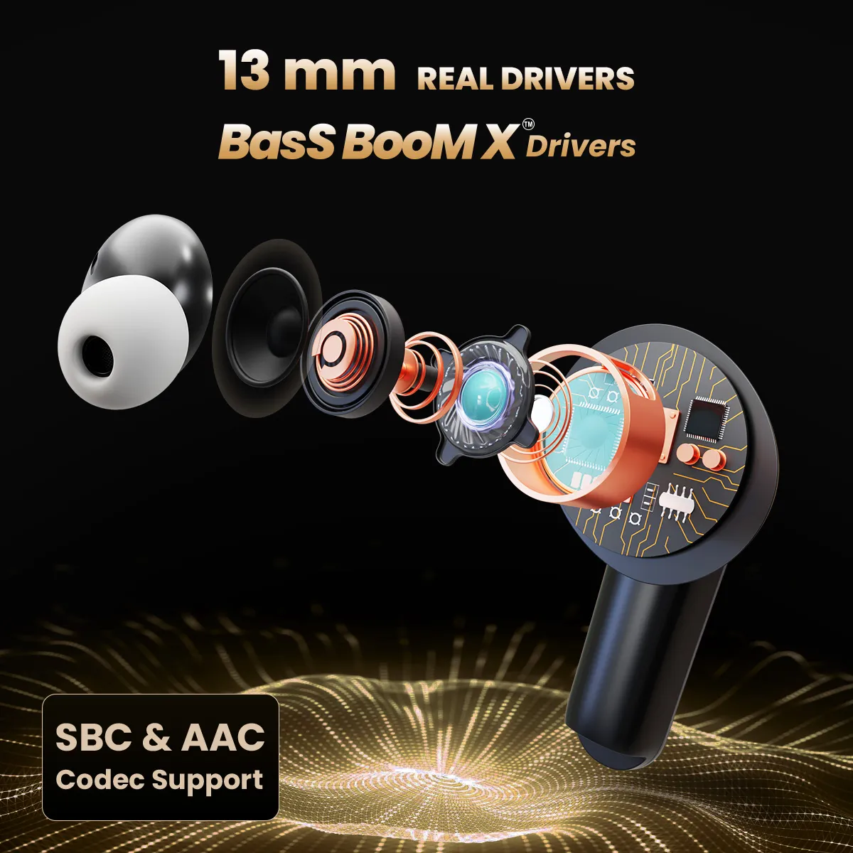 DwOTS 727 Denim Blue Tws Earbuds - Image 43