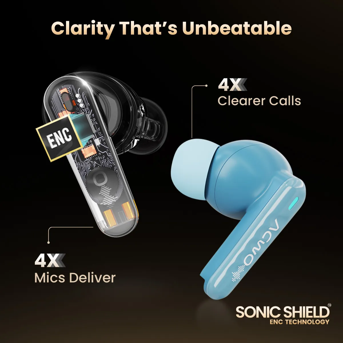 DwOTS 727 Denim Blue Tws Earbuds - Image 51