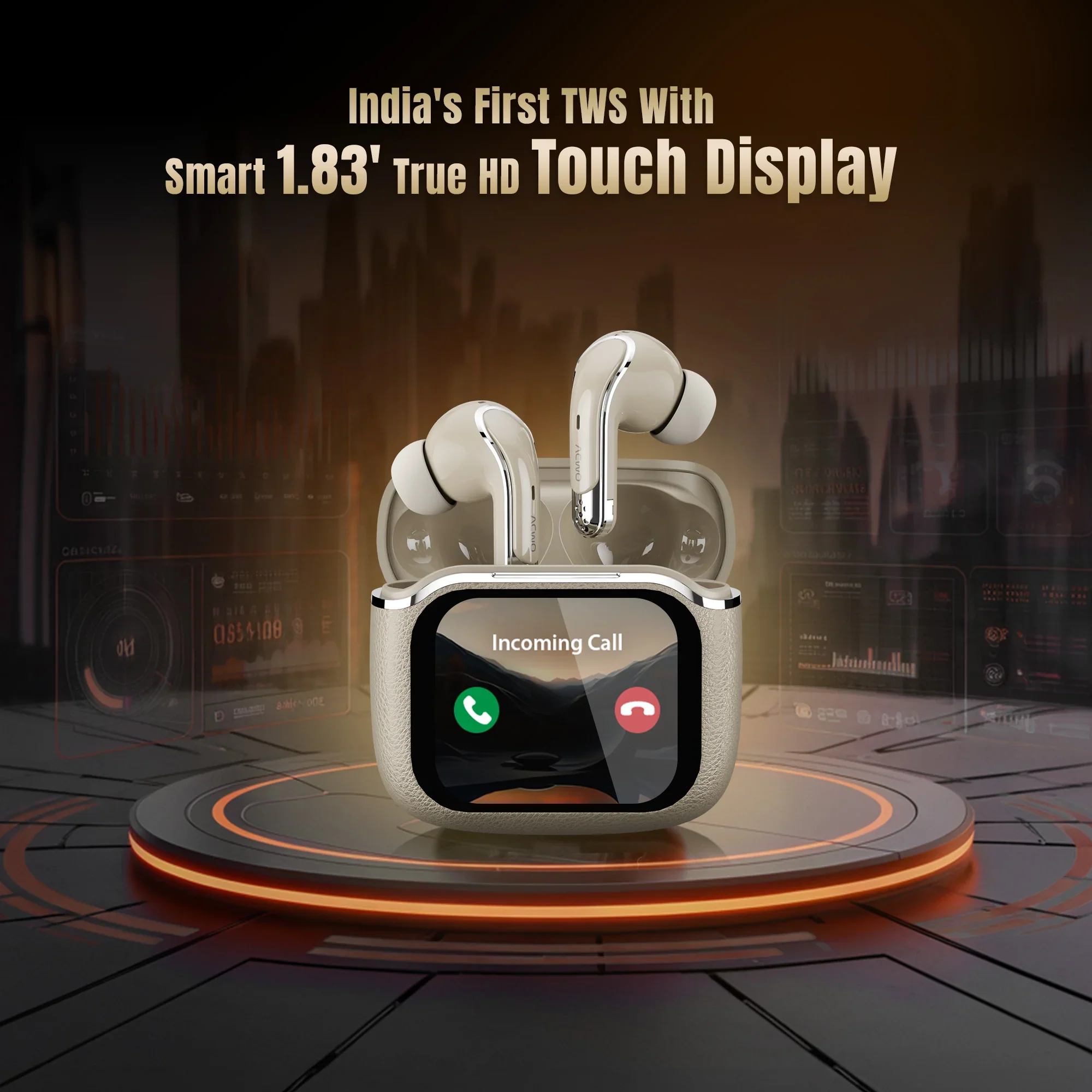 DwOTS BOLD -  HD Display TWS  Earbuds - Image 14