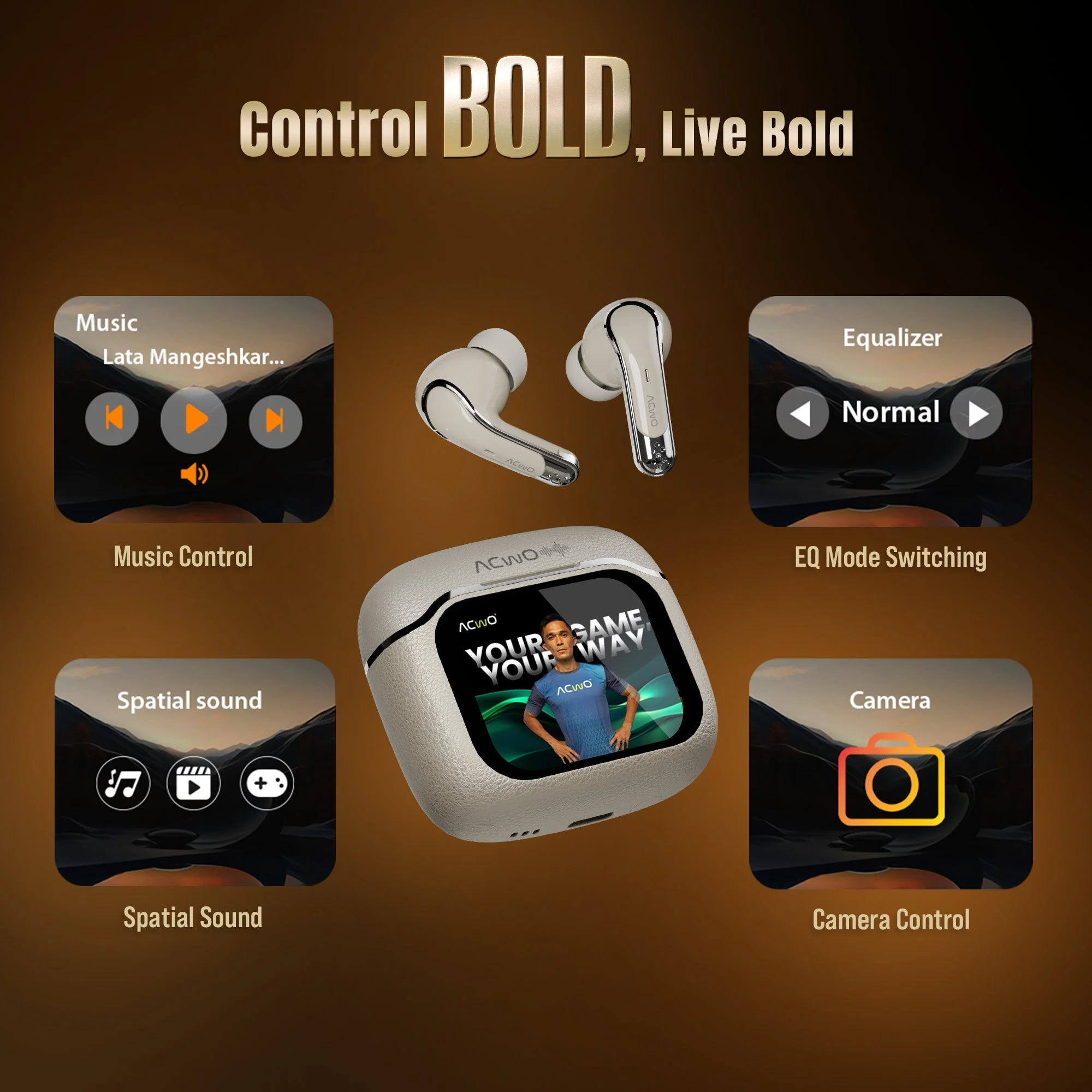 DwOTS BOLD -  HD Display TWS  Earbuds - Image 17