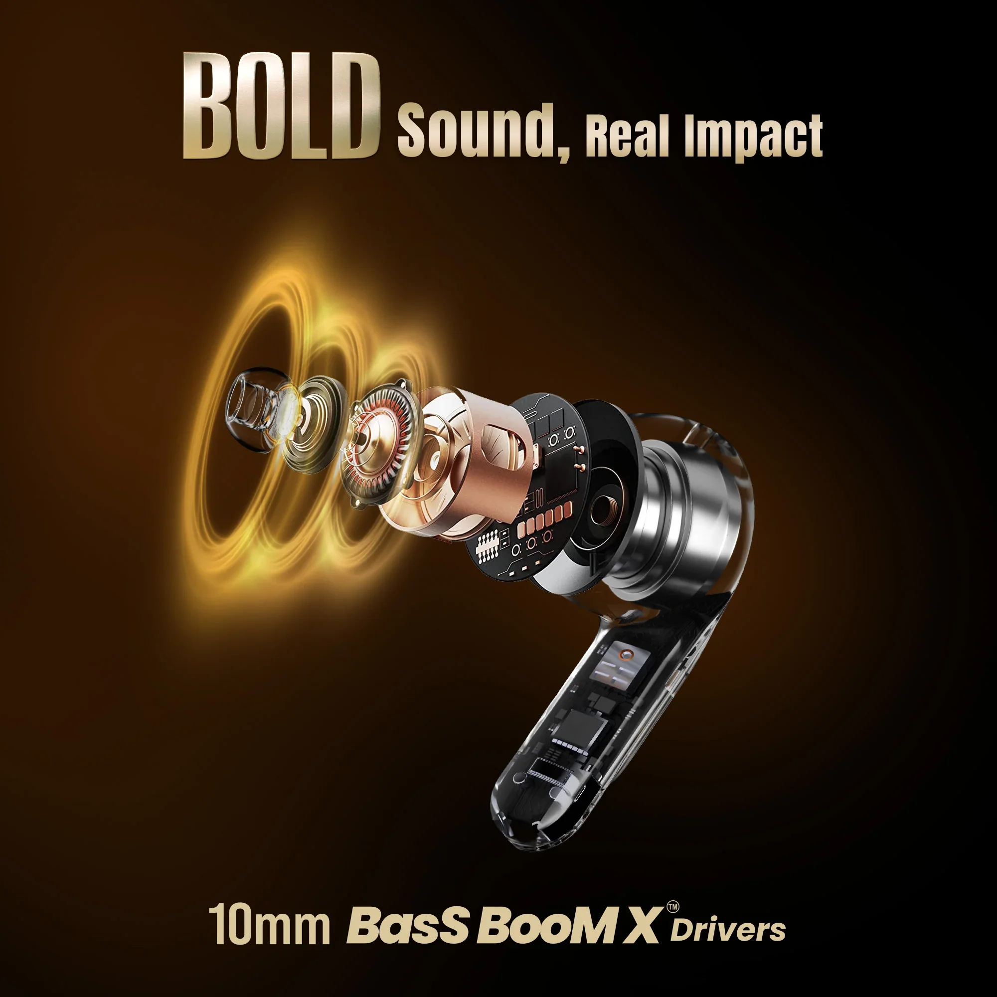 DwOTS BOLD -  HD Display TWS  Earbuds - Image 25