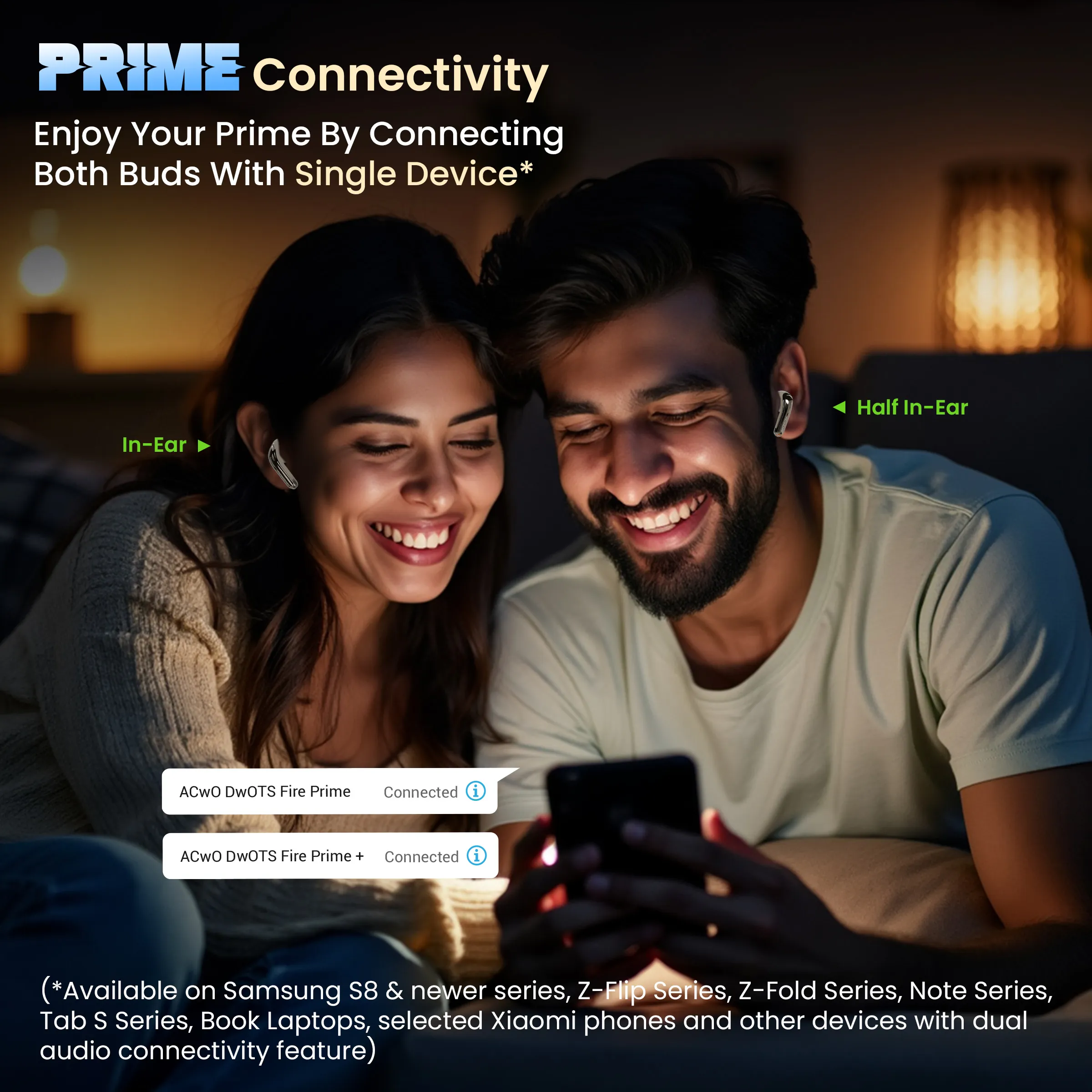 Dwots Fire Prime - IndiaS First 4 Earbuds In 1 Case With Advanced Anc + Smart Touch Screen Display Black - Image 6