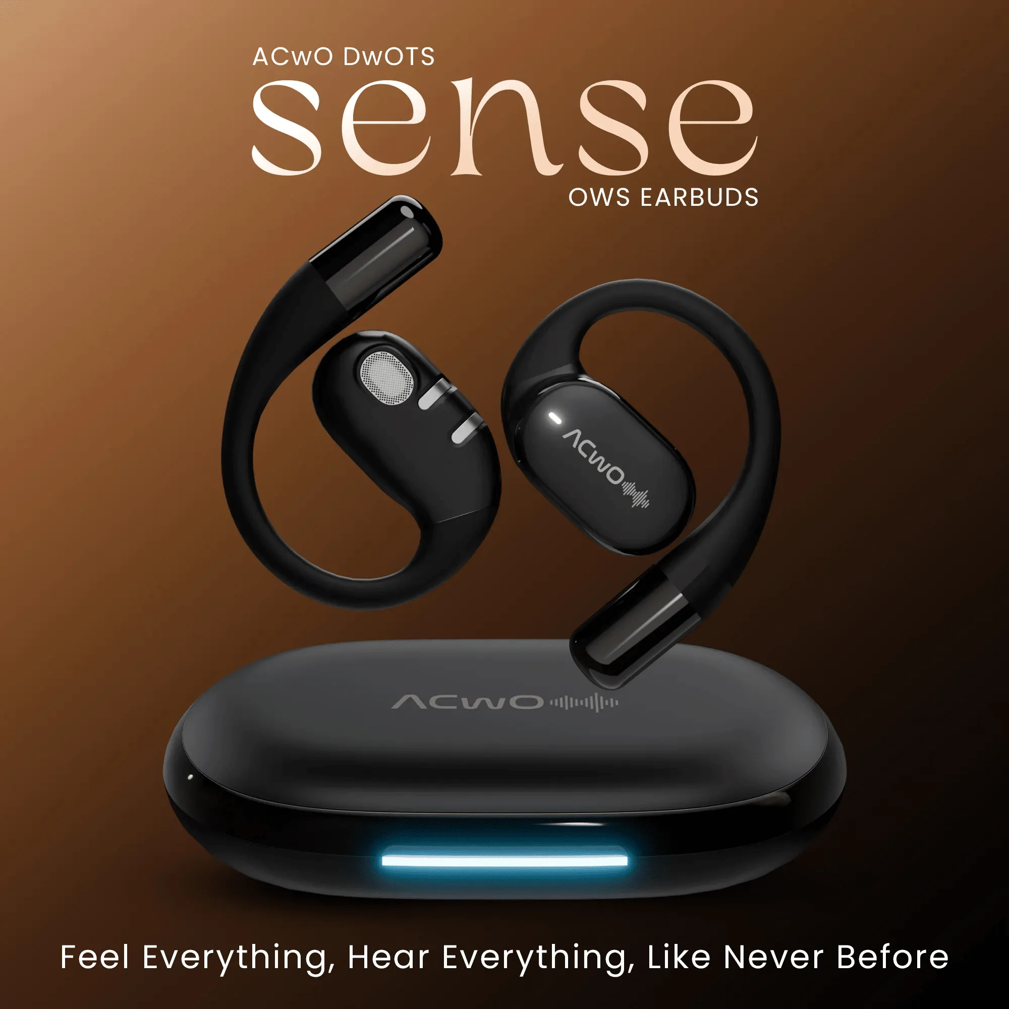 DwOTS Sense Open-Ear White Wireless Headphones - Image 31