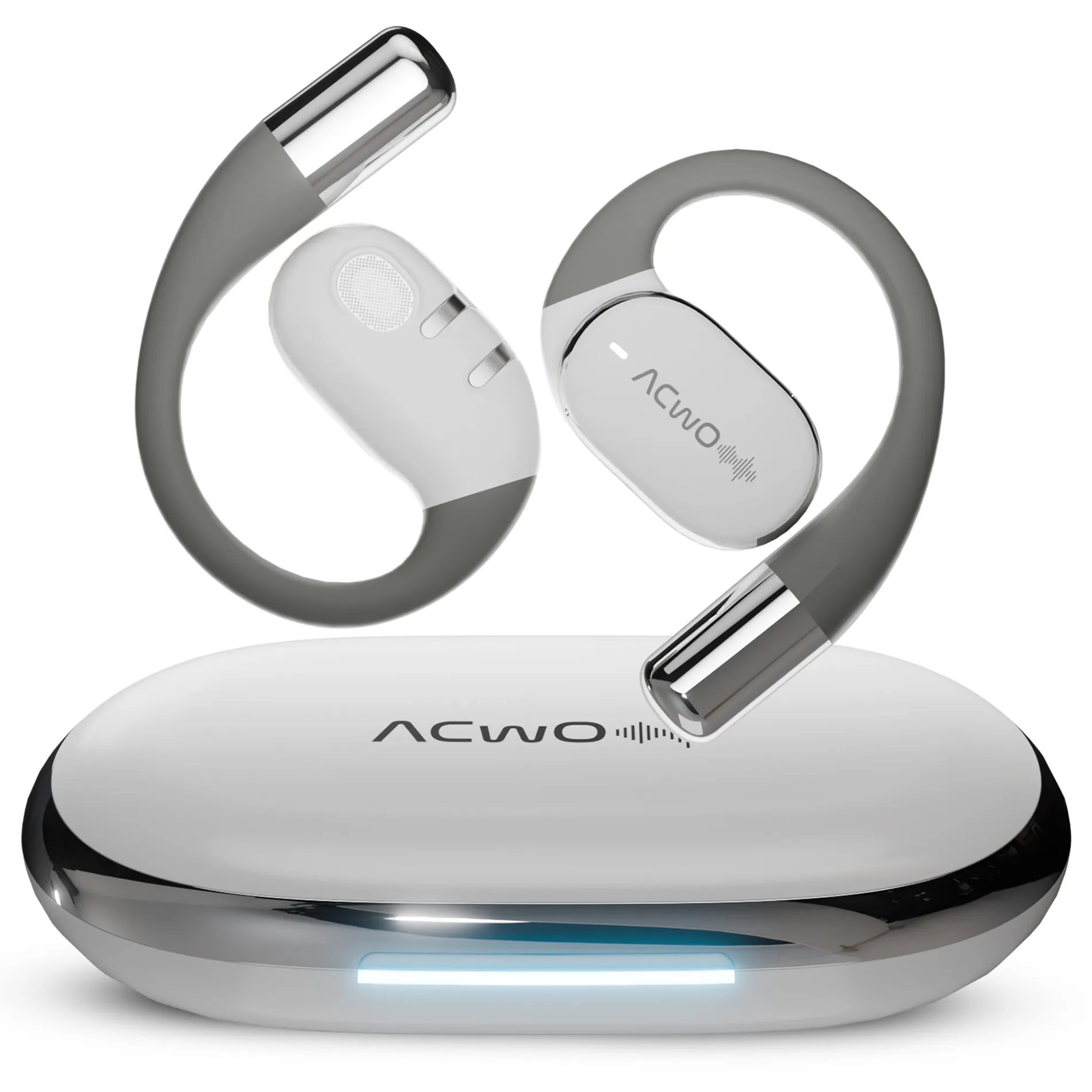 DwOTS Sense Open-Ear White Wireless Headphones - Image 38