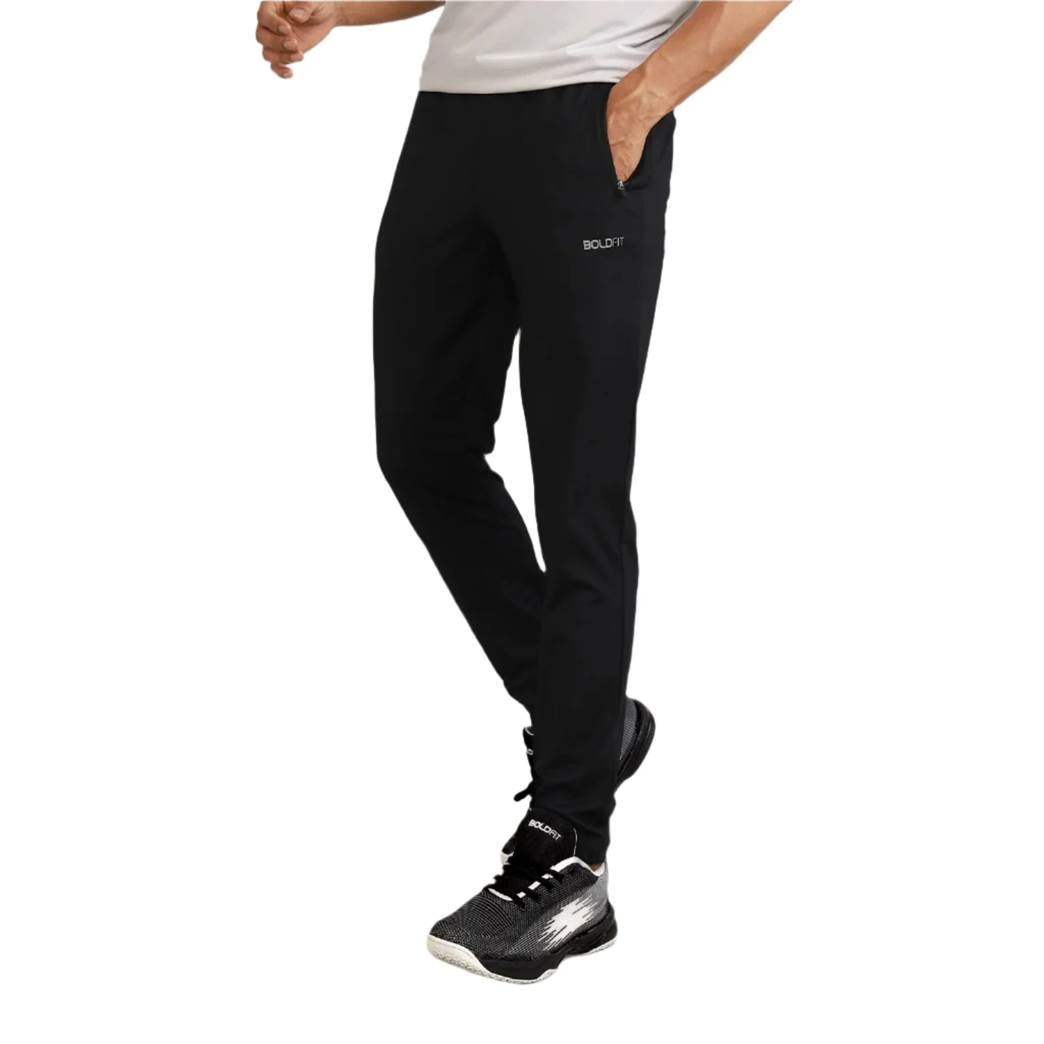 Endurance Mens Track Pants - Black - Image 13