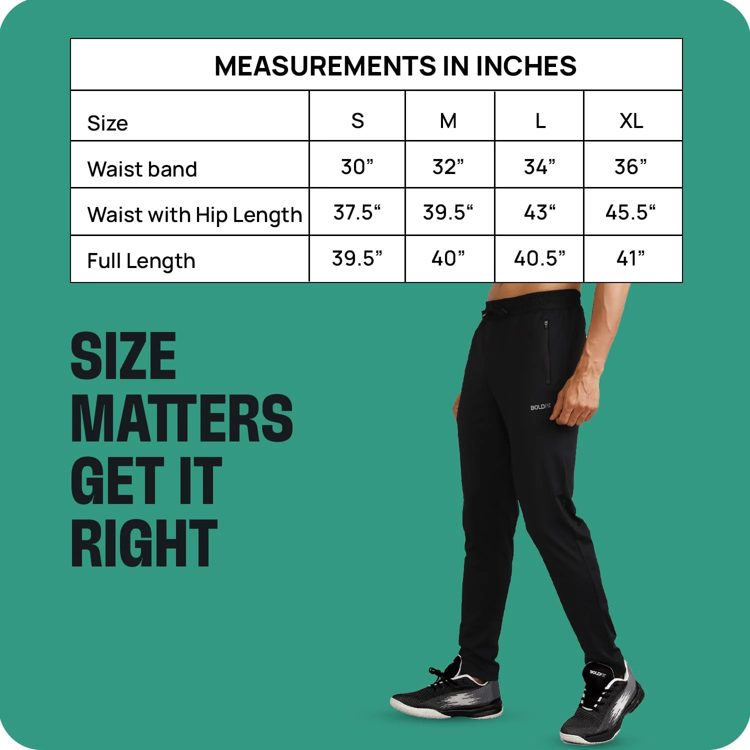 Endurance Mens Track Pants - Black - Image 7