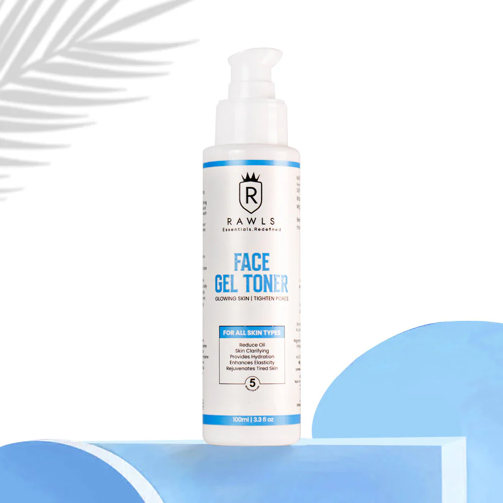 Face Toner with Aloe Vera Extract for Glowing Skin - Rawls Face Gel Toner - 100 ml - Image 4
