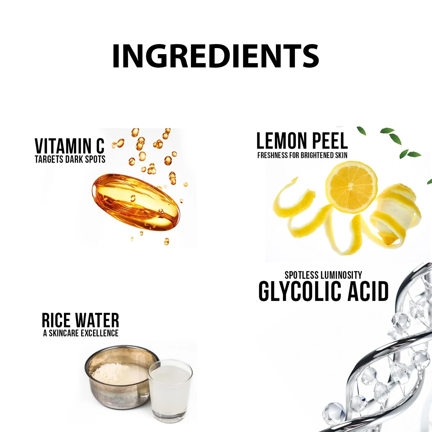 Fade & Fix - Vitamin C Dark Area Corrector and Removal for Dark Underarms & Knee - 50 ml - Image 4