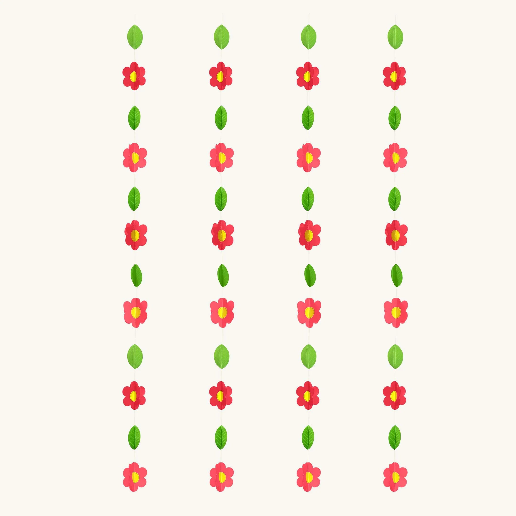 Flower Garland Wall Hanging - Image 3