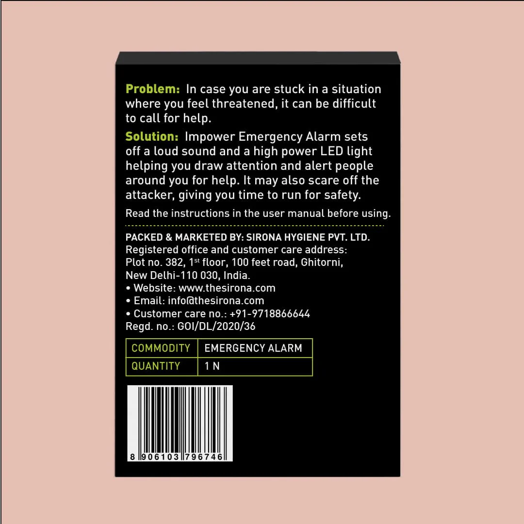 Impower Emergency Alarm (1 Pack of 1) - Image 9