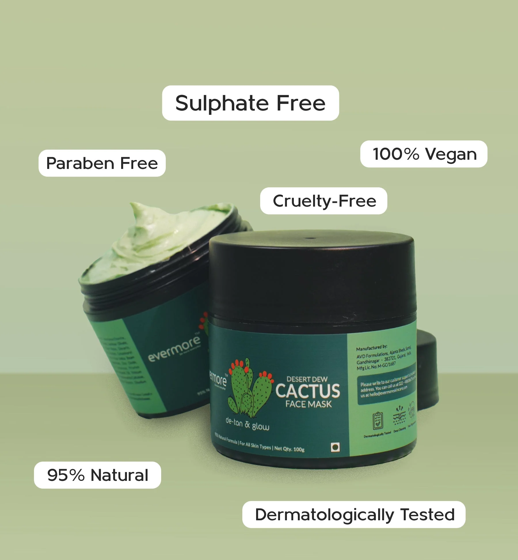 IndiaS First Mexico-Sourced Cactus-Infused De-Tan Face Mask - Image 5