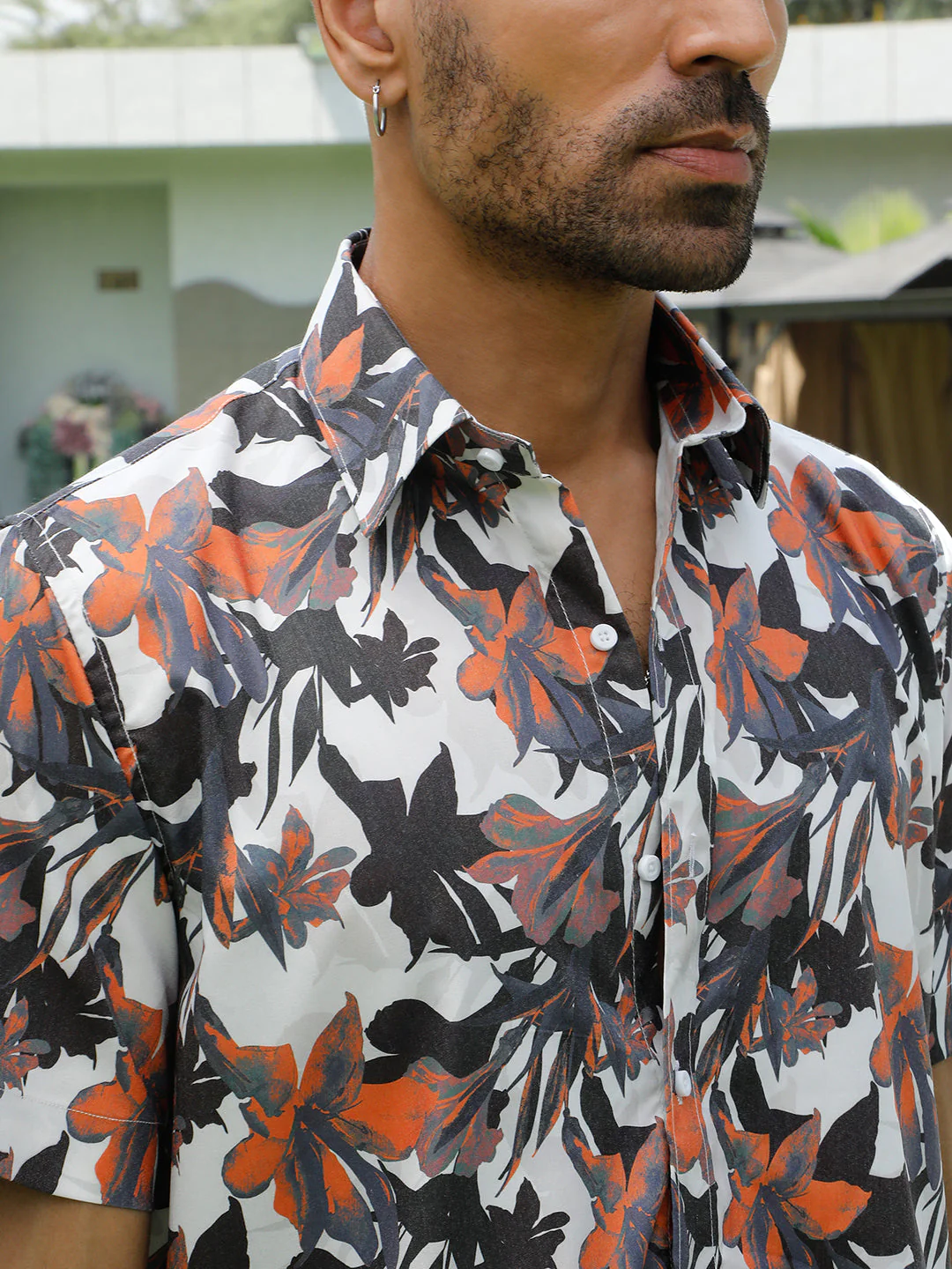 KRAFT INDIA Men Cotton Lycra Printed Paisley Casual Shirt - Image 18