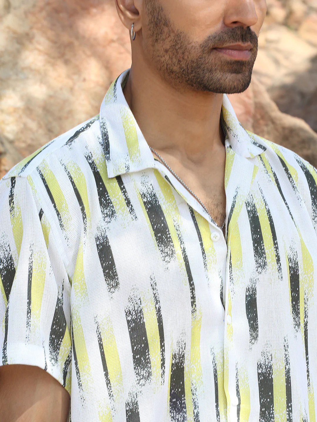 KRAFT INDIA Men Polycotton Cuban Collar Casual Shirt - Image 18