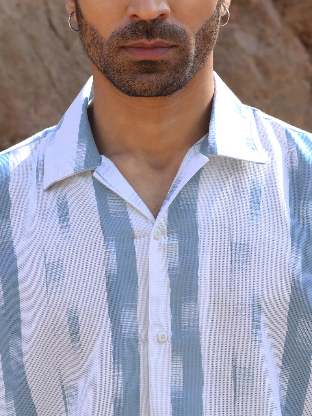 KRAFT INDIA Men Polycotton Cuban Collar Casual Shirt - Image 8