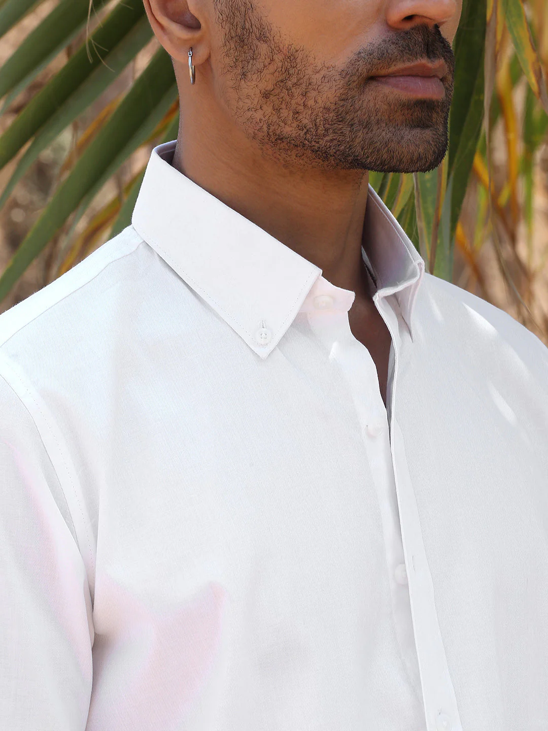 KRAFT INDIA Men Twill Cotton Solid Button-Down Collar Casual Shirt - Image 18