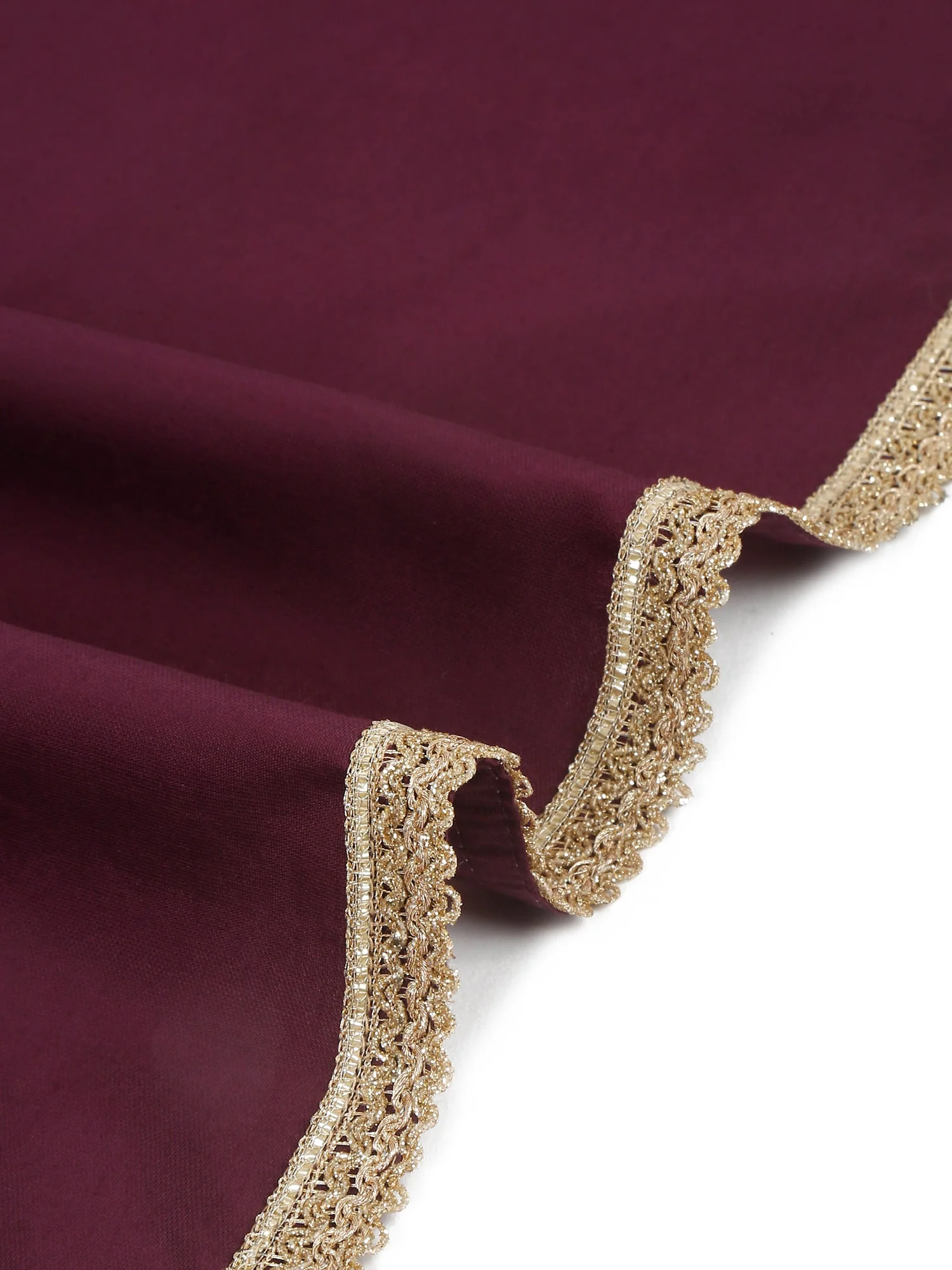 KRAFT INDIA Men's Cotton Silk Sequenced Embroided Kurta with Beige Elastic Waistband Salwar with Matching Dupatta - Image 20