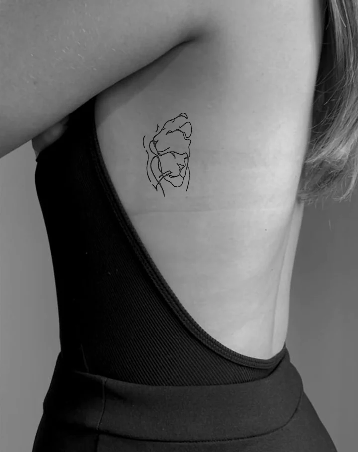 Lion Linework - Image 3