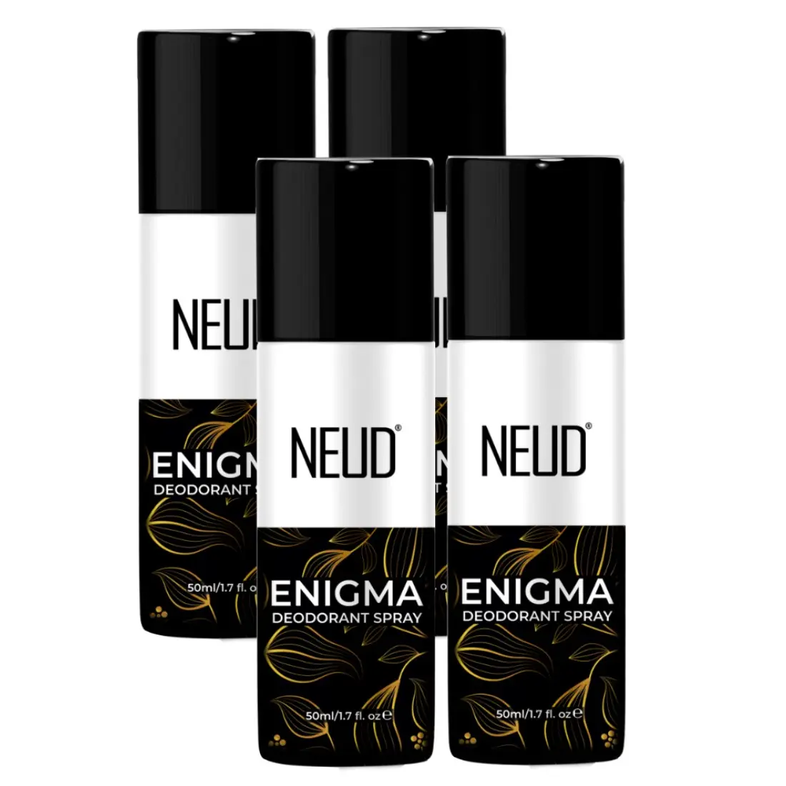 Neud Enigma Unisex Deodorant Perfumed Body Spray With Notes Of Oud, Amber And Rose, 24-Hour Odor Protection - 50Ml - Image 10
