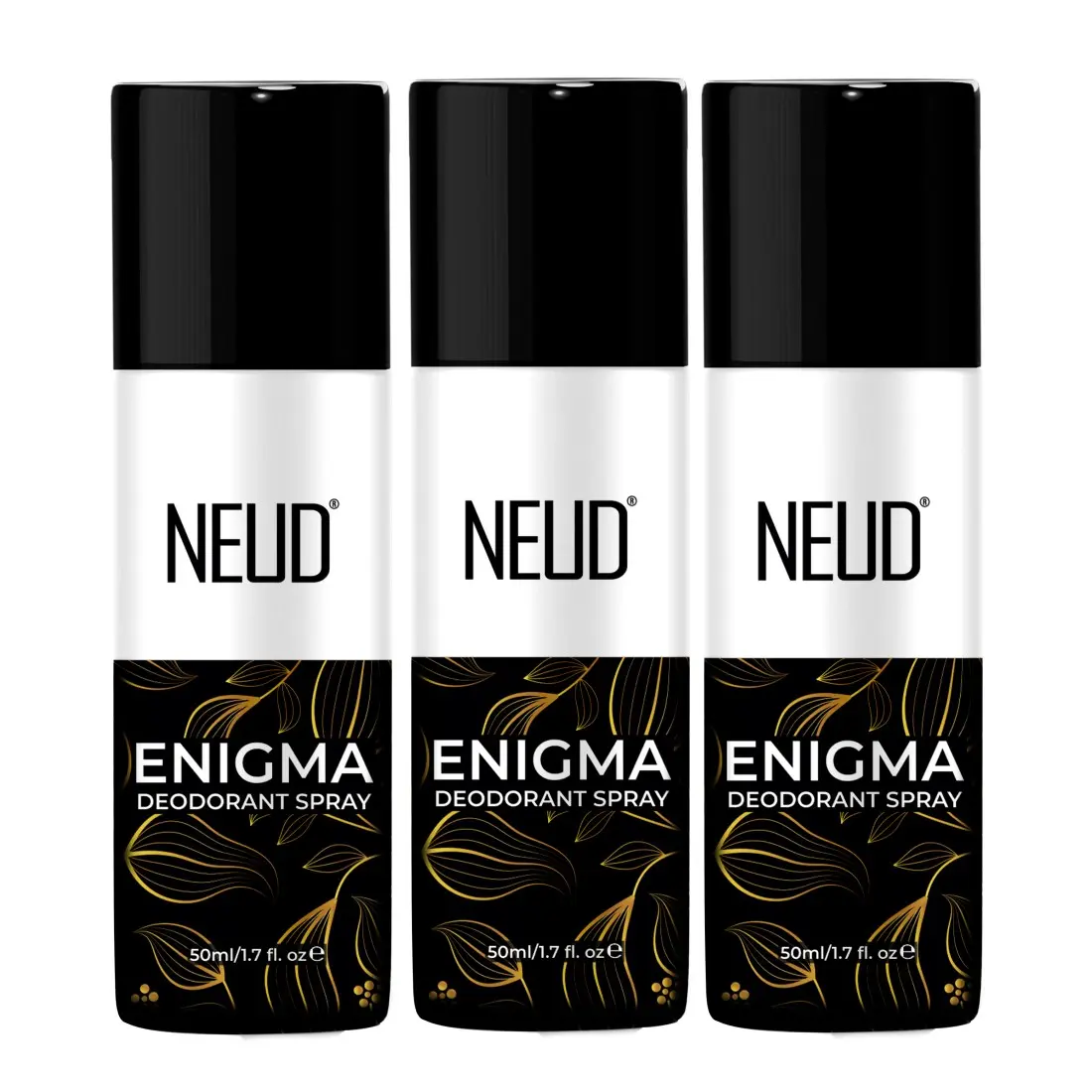 Neud Enigma Unisex Deodorant Perfumed Body Spray With Notes Of Oud, Amber And Rose, 24-Hour Odor Protection - 50Ml - Image 9