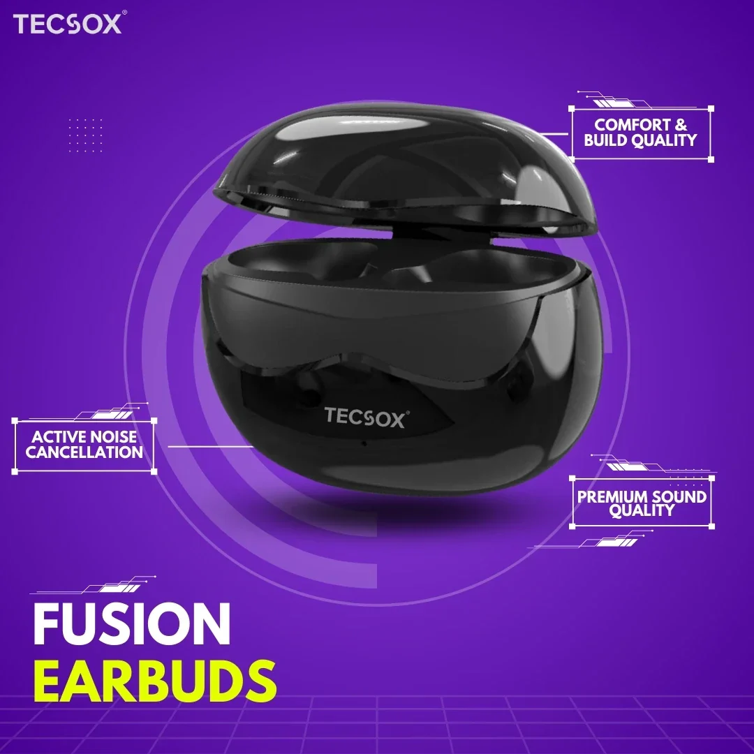 Order TecSox Fusion Bluetooth Earbuds | Buy Online - Image 6