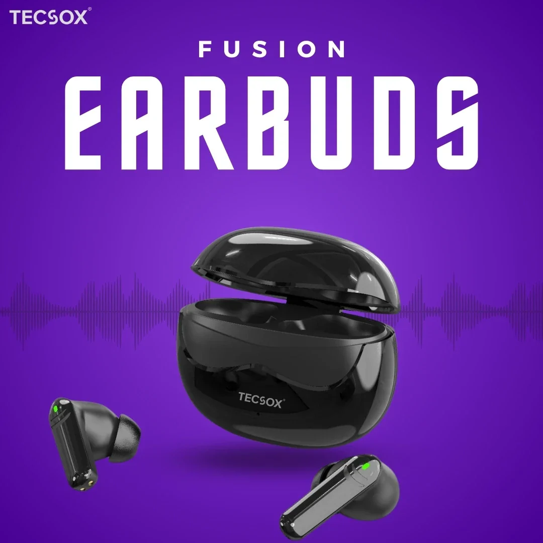 Order TecSox Fusion Bluetooth Earbuds | Buy Online - Image 8