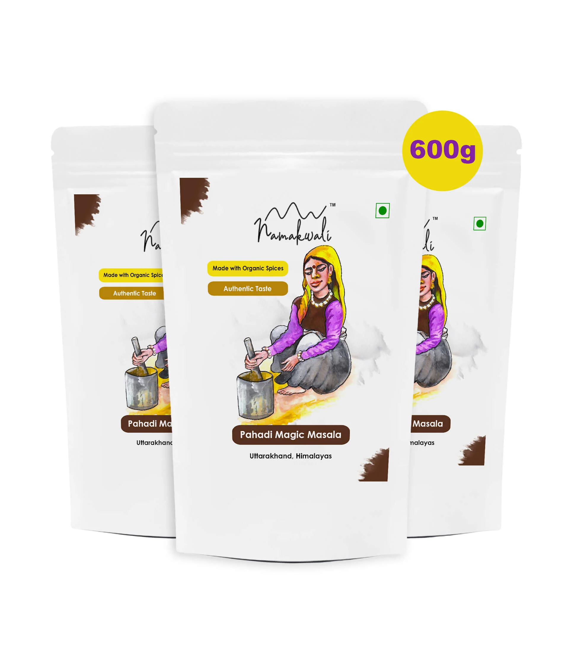 Pahadi Magic Mix Masala Hand Ground On Ulkhyaari, 200G - Image 3