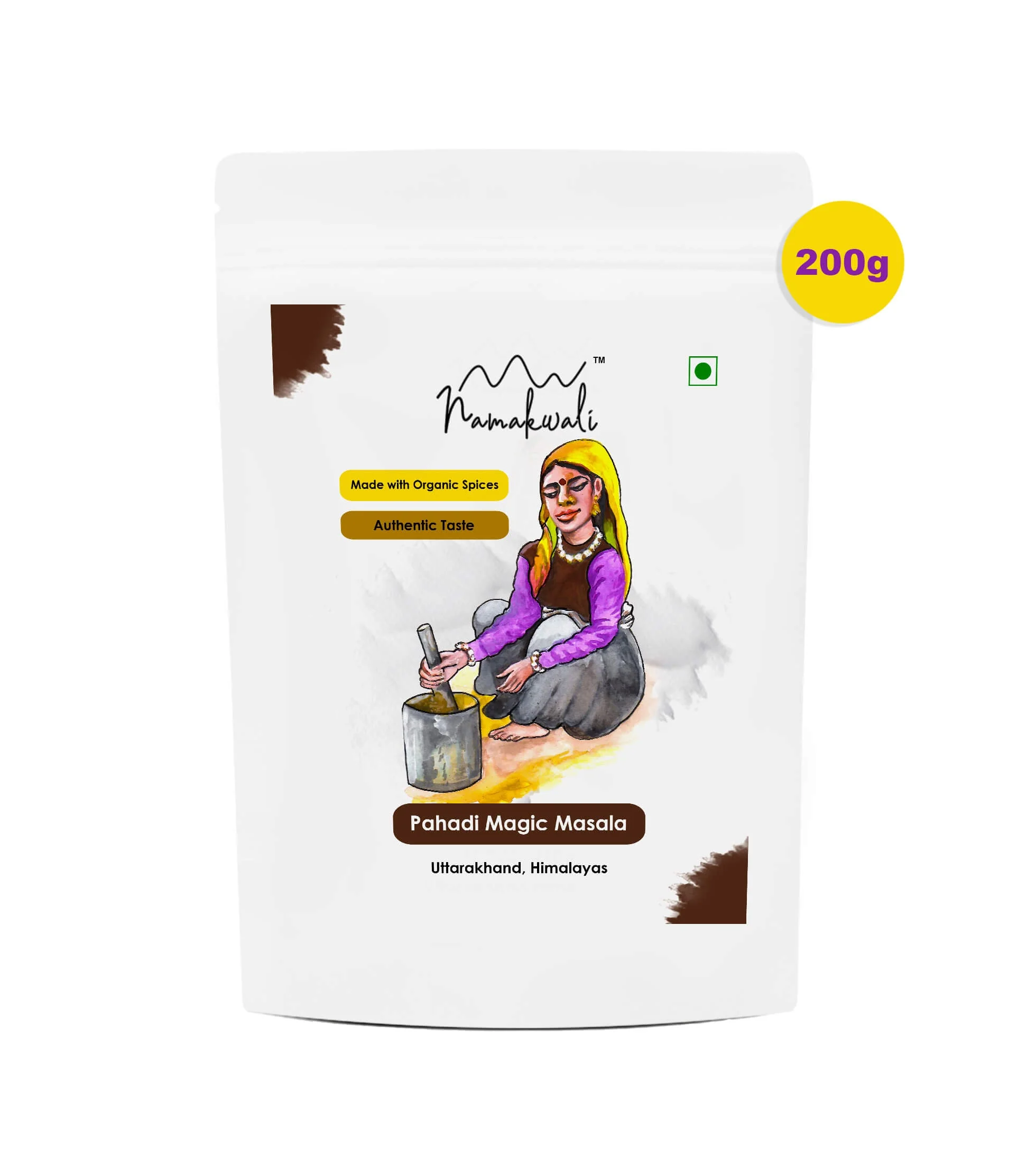 Pahadi Magic Mix Masala Hand Ground On Ulkhyaari, 200G - Image 9