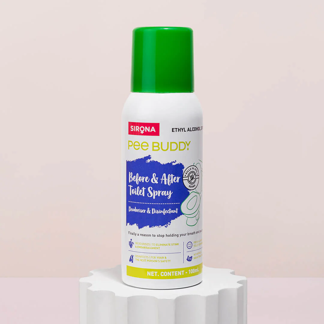 PeeBuddy Toilet Seat Sanitizer (Lavender, 1 Pack of 70 ml) - Image 9