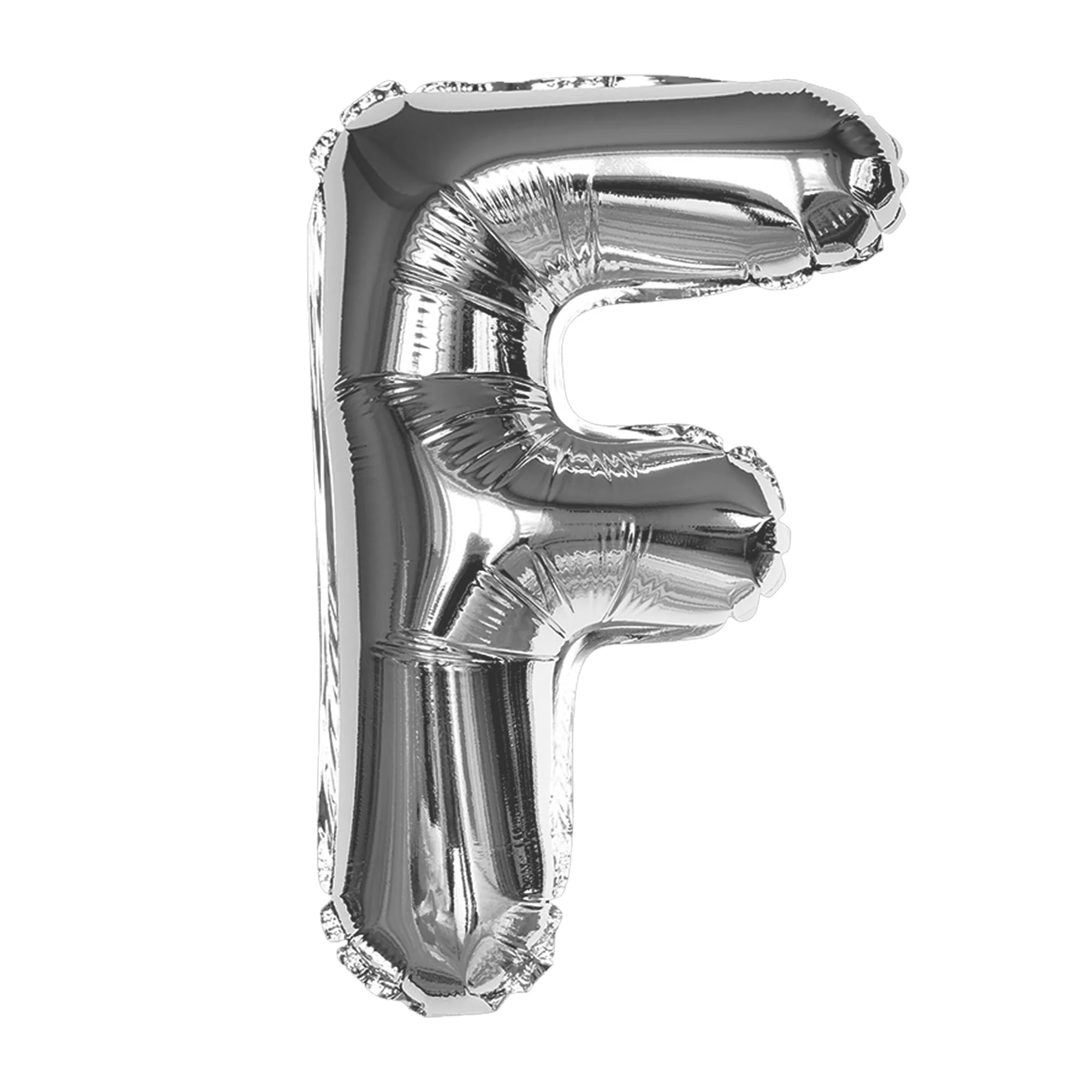 Silver F Letter Foil Balloon - Image 6