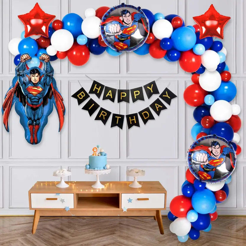 Superman Foil Balloon Set - Image 5