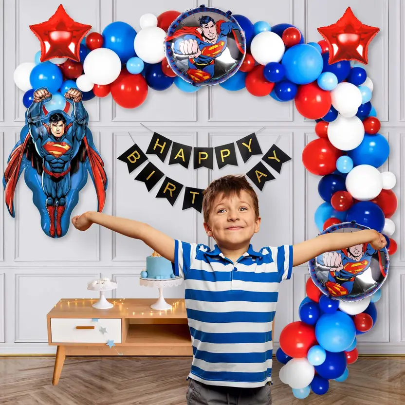 Superman Foil Balloon Set - Image 7