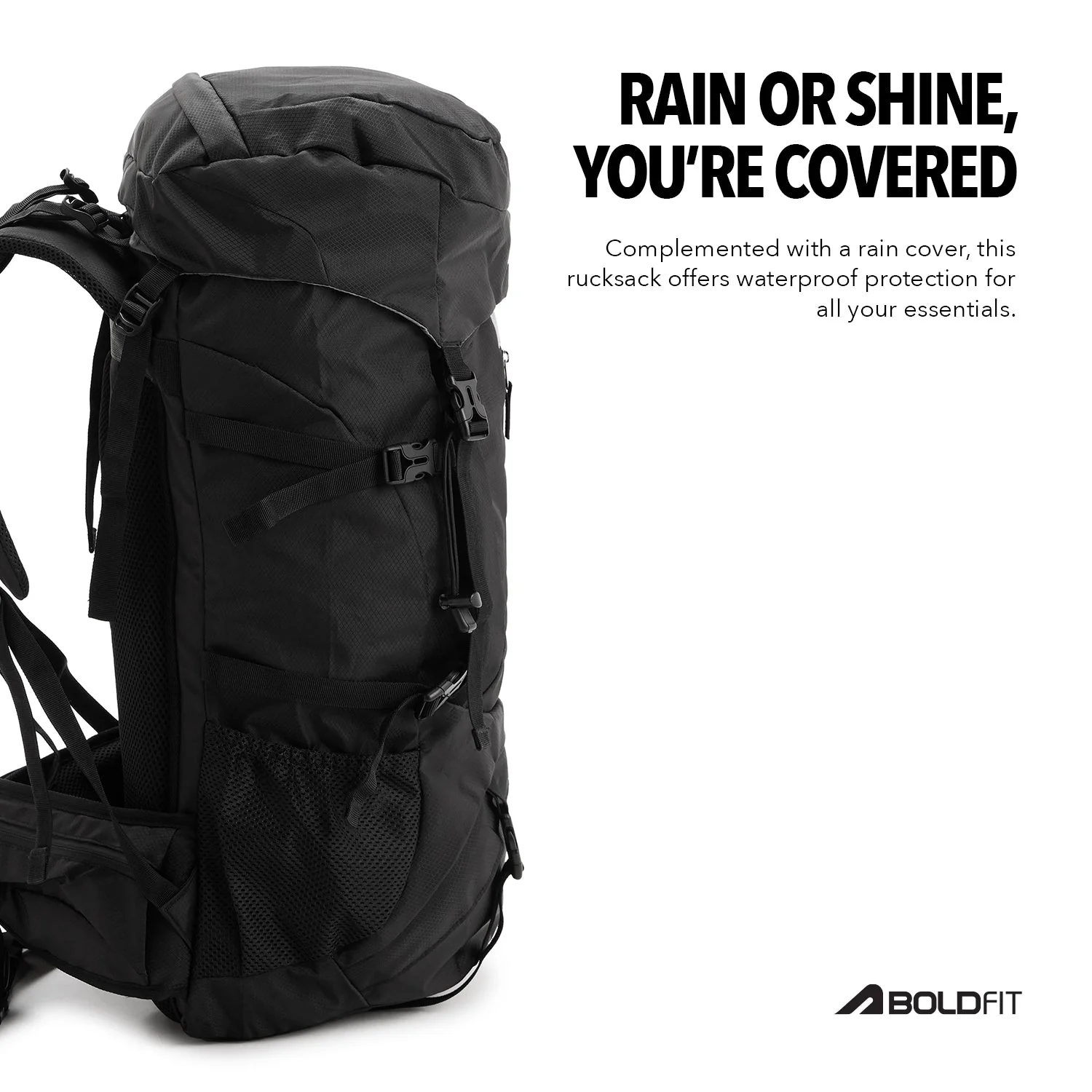 Trail Max Rucksack 60L - Black - Image 4