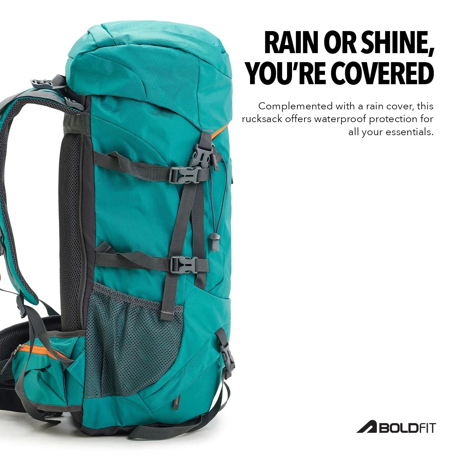 Trail Max Rucksack 60L - Peacock Blue - Image 4